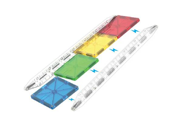 Magna-Tiles Rail Racer Rail Pack - Option for Two
