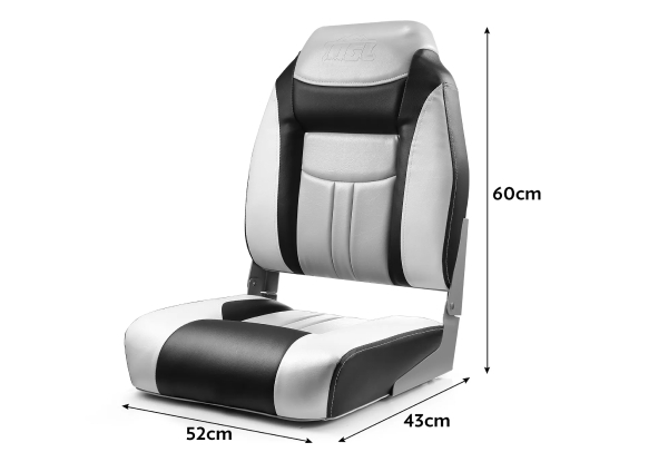 Two-Piece OGL Water-resistant Swivel Folding Boat Seats - Two Colours Available