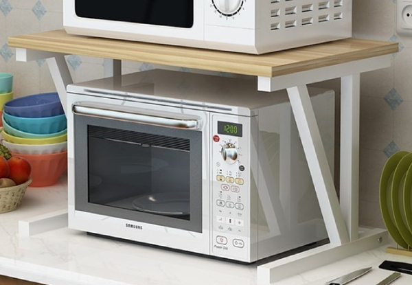Microwave Oven Rack Stand - Two Colours Available