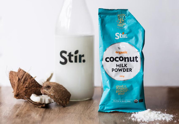 Nine-Pack of Vegan Plant Milk Powders Available in Almond, Coconut & Oat - Makes Nine Litres of Milk