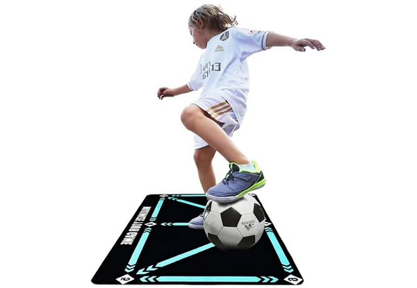 Football Footstep Dribble Training Mat - Option for Two