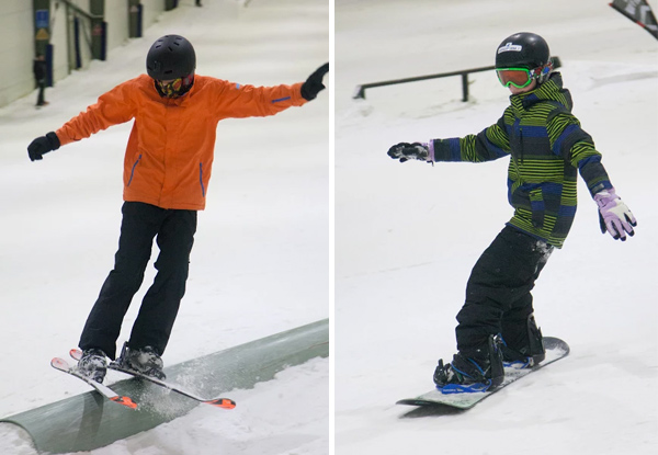 Day Pass Combo incl. Rental Equipment or One-Hour of Snow Tubing - Only 20 Available of Each
