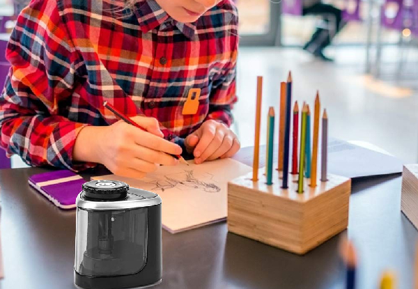 Automatic Pencil Sharpener - Available in Three Colours