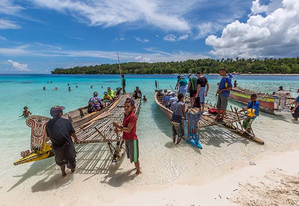 Per-Person Twin-Share Fly, Cruise, Stay Package incl. Return Flights to Cairns, One-Night Pre & Post Cruise Accommodation & Seven-Night Cruise to Papua New Guinea & The Conflict Islands - Options for Inside Cabin & Oceanview Cabin Available