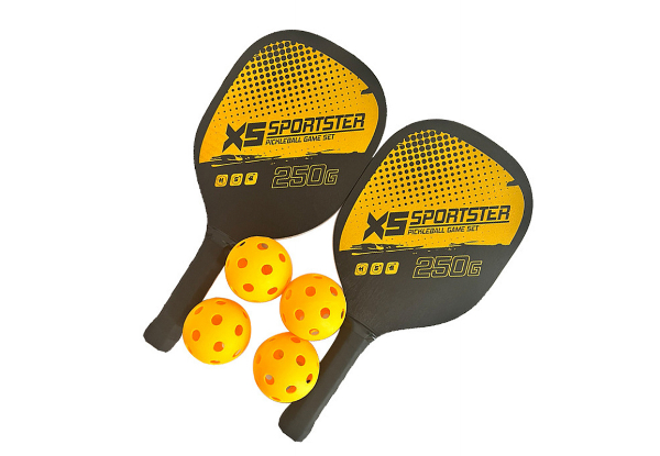 Pickleball Rackets Set - Available in Three Colours & Option for Two Sets