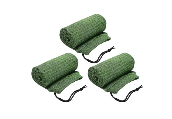 Three-Piece Airsoft Handgun Storage Socks with Drawing Closure - Available in Three Colours, Two Sizes & Option for Six-Piece