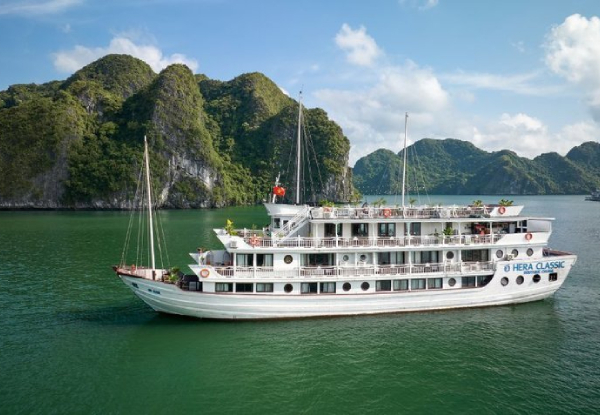 Per Person, Twin-Share 14-Day Incredible Vietnam North to South Tour incl. Meals, Accommodation, Domestic Flights, Train Trip, 2-Day Halong Bay Cruise, Airport Transfers, Boating, Sightseeing & More