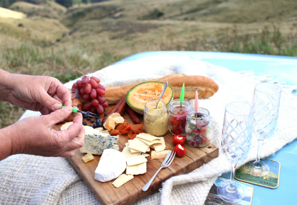 Two-Hour Classic Car Tour to a Destination of Your Choice incl. Cheese Platter & Snacks for up to Two People