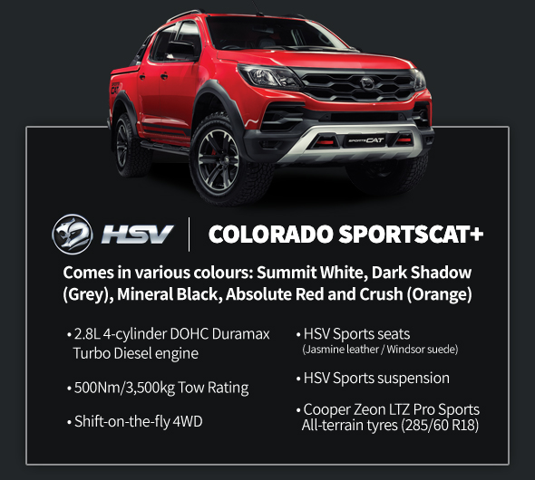 Holden Colorado Sportscat+