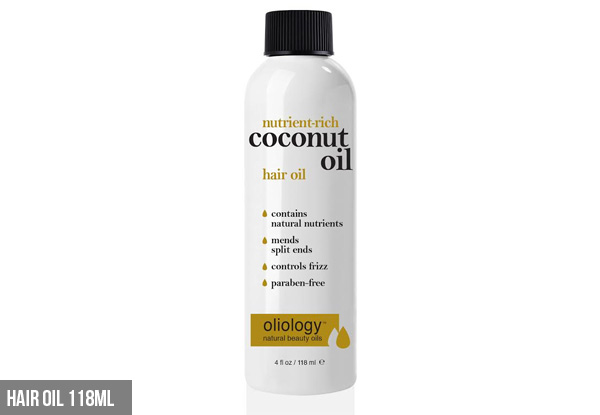 Oliology Coconut Oil Haircare Range - Four Options Available