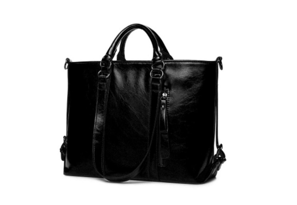 Women's Large Shoulder Handbag - Four Colours Available with Free Delivery
