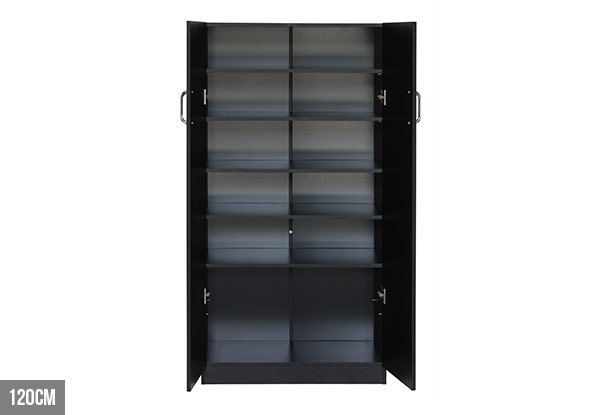 Two-Door Entryway Shoe Cabinet - Two Sizes Available