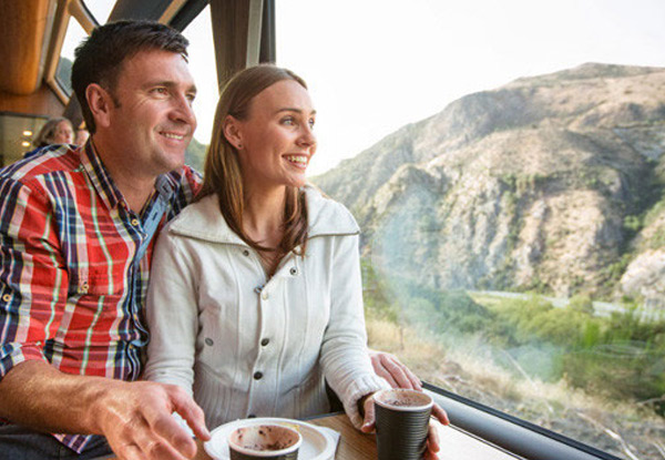 TranzAlpine Return Rail Trip from Christchurch to Greymouth for Two incl. Accommodation & Activities - Options for up to Four-People for One or Two Nights