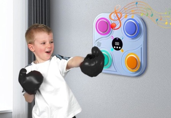 Kid's Music Boxing Machine with LED - Three Colours Available