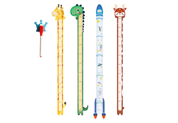 Height Chart Stickers with Erasable Pen - Four Options Available & Option for Two