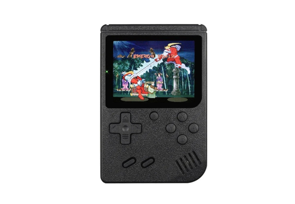 500 in 1 Handheld Gaming Console - Black
