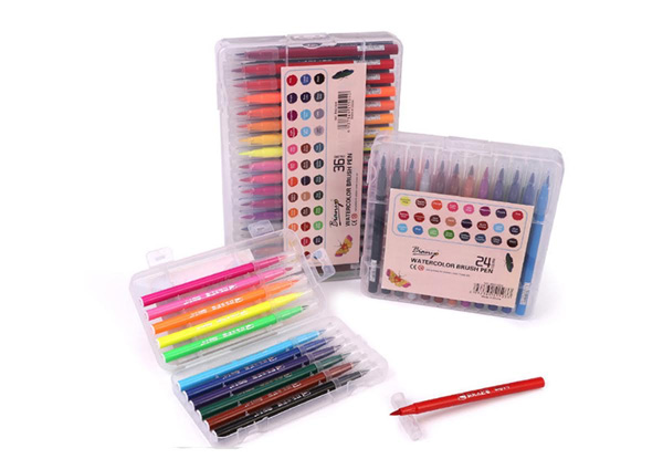 Watercolour Painting Pen Brush Set - Three Options Available with Free Delivery