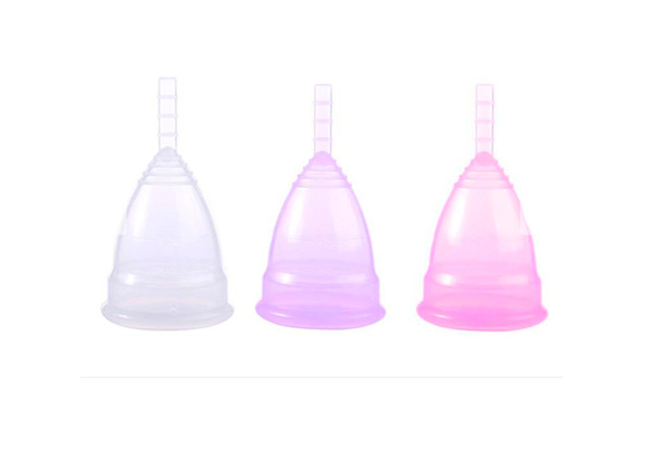 Two-Pack of Menstrual Cups - Two Sizes & Three Colours Available & Option for Four-Pack