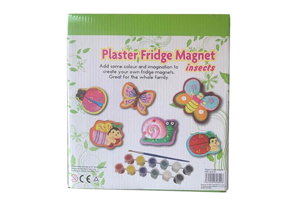 Plaster DIY Fridge Magnets Set