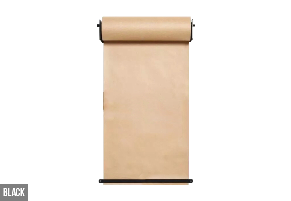 Wall Mounted Kraft Paper Roll - Two Sizes & Two Colours Available