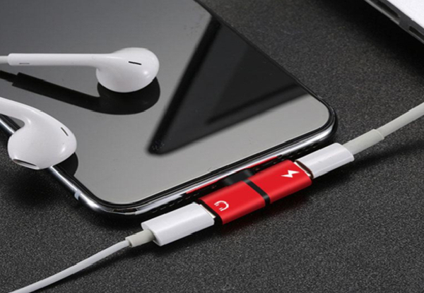 Double Adapter Compatible with iPhone - Four Colours Available & Option for Two-Pack