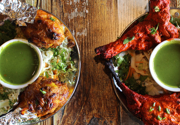 Indian Dining Experience for Two People at Food Inn Eatery incl. $10 Return Voucher