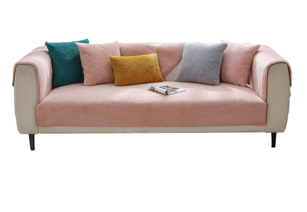 Sherpa Fleece Sofa Cover - Available in Five Colours & Five Sizes