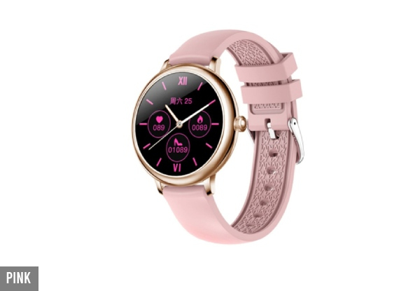 Full Touch Round Screen Smartwatch - Four Colours Available