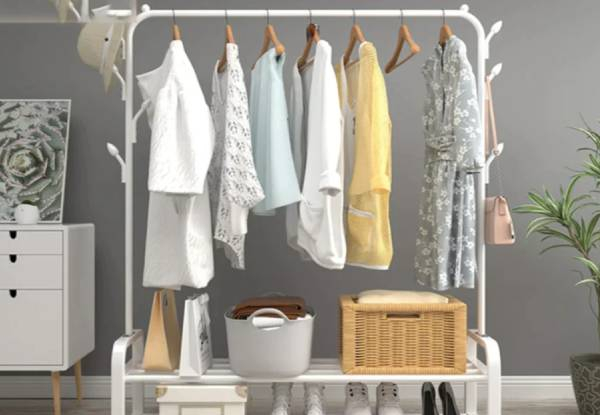 Clothes Hanger Wardrobe Shelf - Two Colours Available