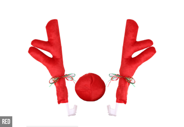 Reindeer Car Decorations - Three Colours Available with Free Delivery
