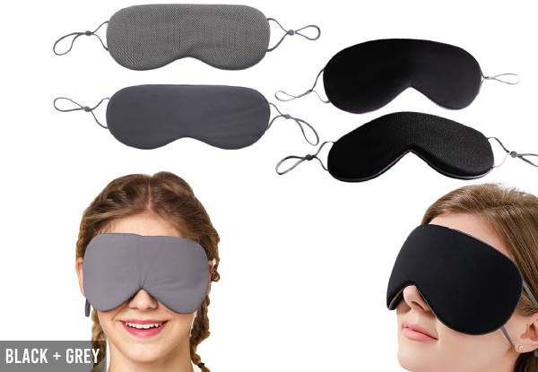 Two-Piece Warm & Cool Double Side Sleeping Masks - Three Styles Available