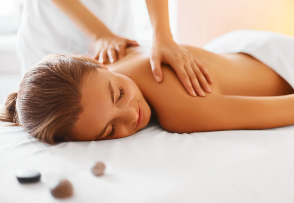 45-Minute Back, Neck & Shoulder Massage with Back Exfoliation