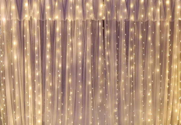 Christmas LED Curtain Light - Three Colours Available