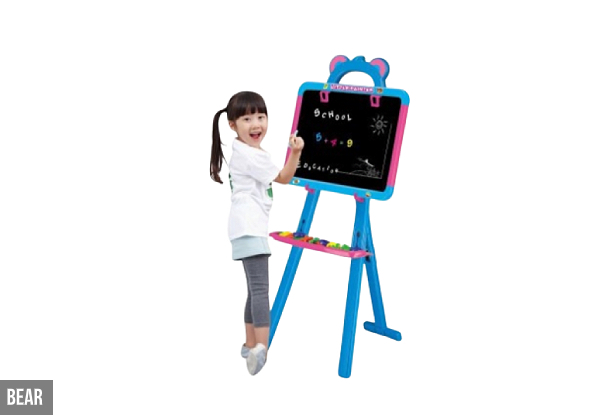 Kid's Magnetic Drawing Stand & Chalkboard - Five Options Available with Free Delivery