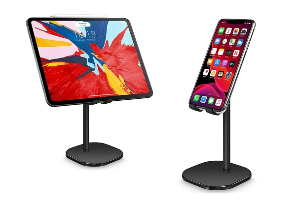 Height Adjustable Phone Stand - Two Colours Available & Option for Two-Pack