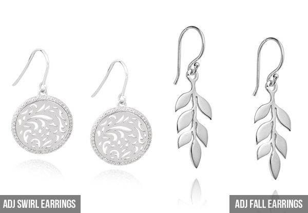 Angela Daniel Jewellery Silver Earring Collection