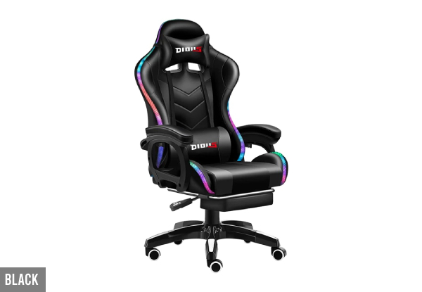 Light Up Gaming Chair - Four Colours Available