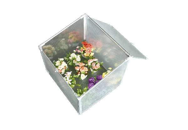 Mini Aluminium Frame Greenhouse with Roof Vent - Available in Two Sizes
