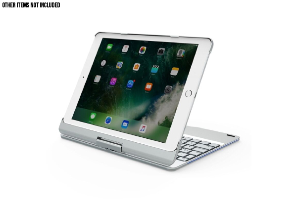 360° Rotatable Bluetooth Backlit Keyboard Compatible with iPad iPro 9.7”, Air 1, Air 2 - Three Colours Available