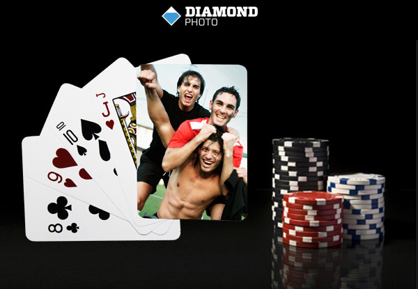 $12 for a Personalised Playing Card Set incl. Nationwide Delivery