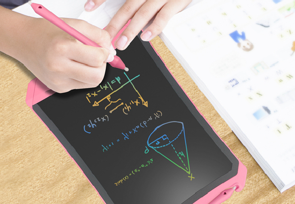 8.5 Inch Kids Writing Tablet - Three Colours Available