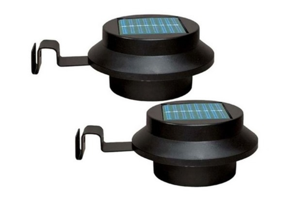 Solar Powered Gutter Lights - Two Colours Available - Option for Two or Four-Pack