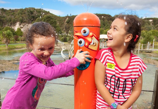 Family Pass to Huka Prawn Park For Two Adults and up to Five Children