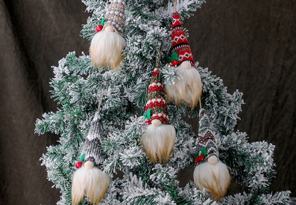 Elf Lamp Tree Decoration - Five Styles Available & Option for Two-Pack