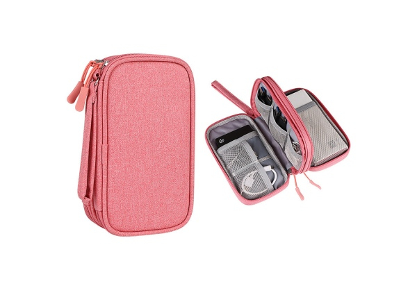 Portable Electronics Travel Bag - Four Colours Available