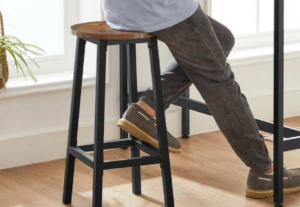 Vasagle Modern Bar Table with Two-Pieces Bar Stools