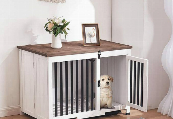 Portable Wooden Pet Dog Kennel