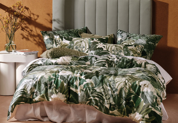 Greenhouse Duvet Cover Incl. Pillowcase - Available in Three Sizes & Option for Extra European Pillowcase