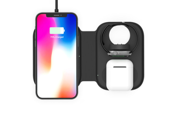 Three-in-One Magnetic Wireless QI Charger