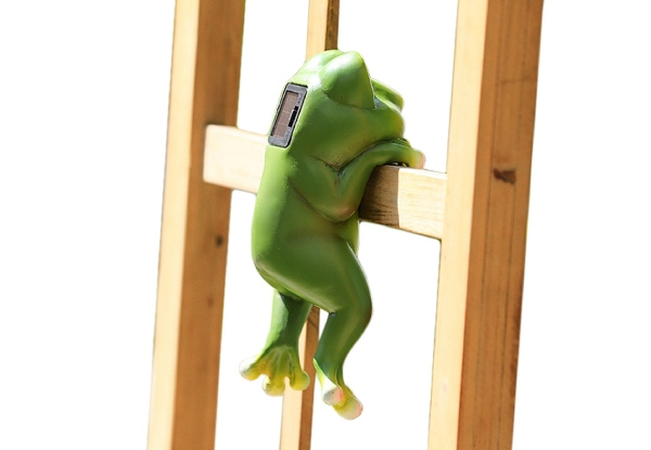 Frog Solar Light - Option for Two-Pack